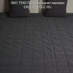 KUBU серый Покрывало 100% Хлопок Stone Washed Luxberry (Люксберри) Португалия ЭКО ТЕКСТИЛЬ интернет-магазин (6)