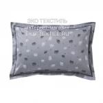 KYOTO GRAPHITE Комплект постельного белья Сатин-Жаккард 100 Хлопок. Blanc des Vosges, Франция. ЭКО ТЕКСТИЛЬ интернет-магазин (4)