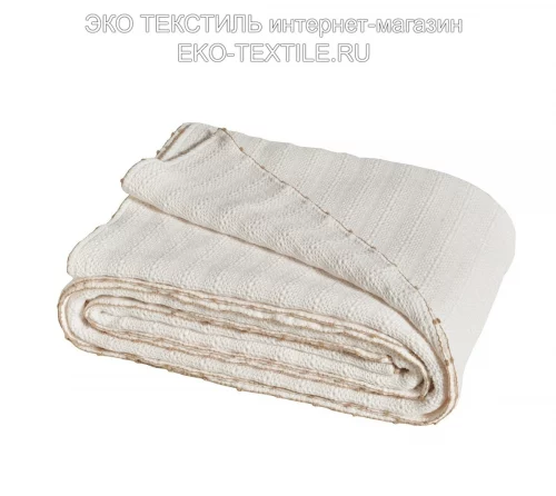 ARTESIA BLANC белый. Покрывало 100% Хлопок-StoneWashed. Blanc des Vosges Франция-Португалия. ЭКО ТЕКСТИЛЬ интернет-магазин