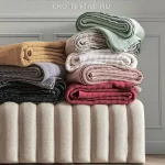 ARTESIA. Покрывало 100% Хлопок-StoneWashed. Blanc des Vosges Франция-Португалия. ЭКО ТЕКСТИЛЬ интернет-магазин