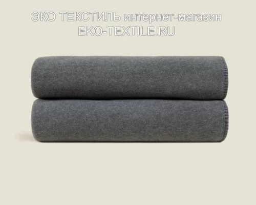 Frati SOFT VISCOSE ANTHRACITE темно-серый Плед 30% вискоза 70% полиэстер. Frati Home Италия. ЭКО ТЕКСТИЛЬ интернет-магазин (2)