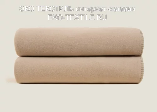 Frati SOFT VISCOSE BEIGE бежевый Плед 30% вискоза 70% полиэстер. Frati Home Италия. ЭКО ТЕКСТИЛЬ интернет-магазин (1)