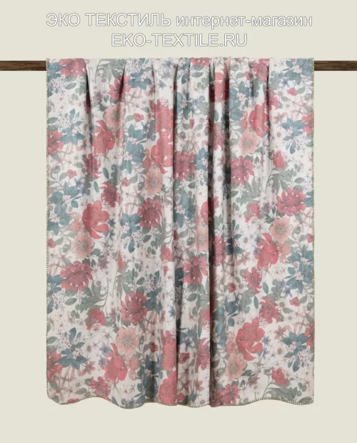 Frati BAMBOO STAMPATO ARMONIES WHITE белый 150х200 Плед Бамбук-Полиэстер Frati Home Италия ЭКО ТЕКСТИЛЬ интернет-магазин (1)