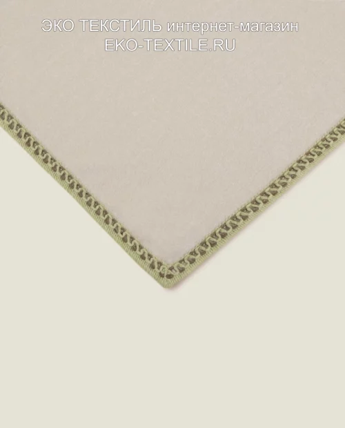 Frati SOFT BAMBOO NOCCIOLA с тесьмой Coco бежевый Плед Бамбук-Полиэстер Frati Home Италия ЭКО ТЕКСТИЛЬ интернет-магазин (1)