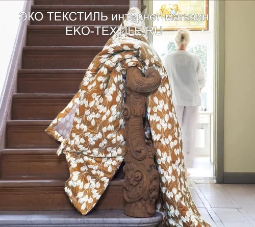 ENVOLEE cuivre медный стеганое покрывало 100% Хлопок-Сатин Blanc des Vosges Франция-Португалия ЭКО ТЕКСТИЛЬ интернет-магазин (3)