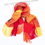 SC-21 Шарф альпака-alpaca, шерсть-wool, nylon. Incalpaca -Инальпака Перу ЭКО ТЕКСТИЛЬ интернет-магазин