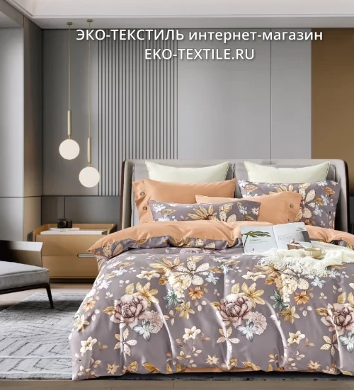 SDS-74 Постельное белье 100% Хлопок Шелковый Сатин Valtery Вальтери Китай ЭКО ТЕКСТИЛЬ интернет магазин