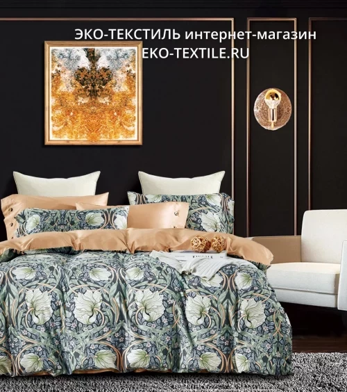 SDS-75 Постельное белье 100% Хлопок Шелковый Сатин Valtery Вальтери Китай ЭКО ТЕКСТИЛЬ интернет магазин