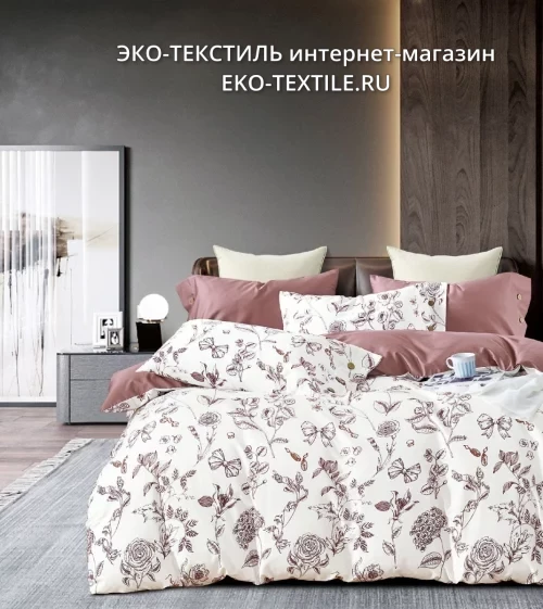 SDS-76 Постельное белье 100% Хлопок Шелковый Сатин Valtery Вальтери Китай ЭКО ТЕКСТИЛЬ интернет магазин